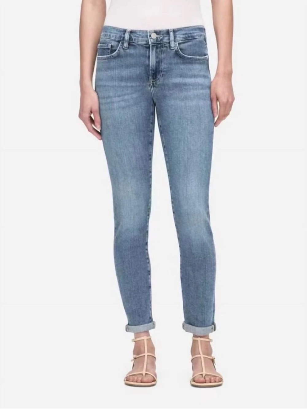Frame Denim Light Blue Boyfriend Le Garçon Jeans Sz 26
